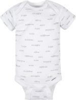 Gerber unisex-baby 8-pack Short Sleeve Onesies Bodysuits - Image 4
